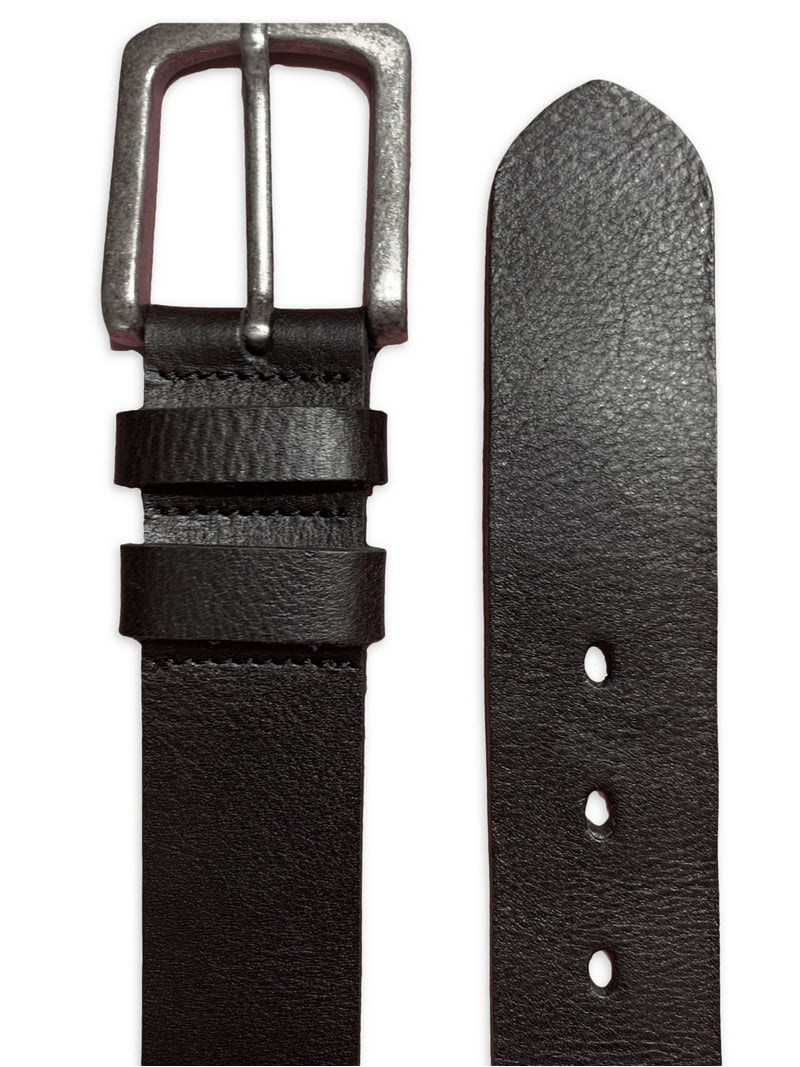 George Men's 40mm Casual Leather Belt with Matte Finished