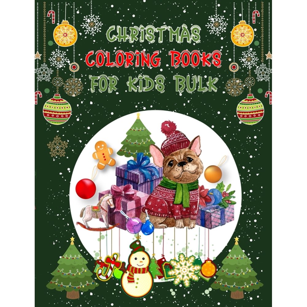 Christmas Coloring Books For Kids Bulk Christmas Coloring Books For