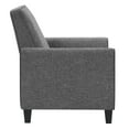 thumbnail image 4 of Furniture of America Rengo Linen Upholstered Recliner, Gray, 4 of 11