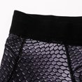 thumbnail image 3 of Tignapoo Men's Compression Cycling Shorts with Elastic Waistband, Quick-Dry Fabric, Stylish Printed Design for Running and Workouts - Available in Size S (4005#), 3 of 6