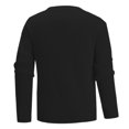 thumbnail image 5 of Fgnfyis Work Jackets for Men Knitted Cardigan Sweater Button up Long Sleeve Lightweight Soft Yarn Fabric Winter Coats for Men Black XL, 5 of 5