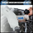 thumbnail image 2 of Coolant Reservoir Water Expansion Tank No.8D0121403L/8D0121403F for Audi A4 1998-2001 White, 2 of 7