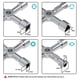 thumbnail image 3 of Duratech Juego De Llaves De Grifo De 4 Vías Llave De Servicios Públicos Llave De Agua Multifuncional Paquete De 2 Para Grifo De Válvula Y Grifos, 3 of 5
