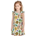 thumbnail image 1 of Balery Beautiful African Womens Camisón de princesa para niñas, pijama de algodón con mangas abullonadas, suave y bonito.-Large, 1 of 6