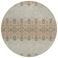 thumbnail image 2 of Addison Rugs Chantille Indoor/Outdoor Transitional Southwest Brown Washable Round Rug, 8' x 8', 2 of 6