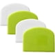 thumbnail image 1 of Dough Cutter Flexible Plastic Scraper Practical Bench Scraper Multipurpose Food Scrappers for Bread Dough Cake Fondant Icing(4PCS), 1 of 5