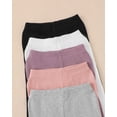 thumbnail image 4 of Infant Girls Clothes Baby Pants 5-Pack Leggings Toddler Casual Pants 6 9 12 18 24 Months 2T 3T Solid Color Pants Gray, 4 of 8