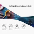 thumbnail image 5 of Lsque Abstract Colorful Art Supplies Pattern Sweatbands Sports Headband for Men & Women - Moisture Wicking Athletic Cotton Terry Cloth Sweatband for Tennis, Basketball, Running, 5 of 9