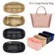 thumbnail image 3 of 2 estilos con cremallera/rejilla, forro de inserción de fieltro, bolsa organizadora, bolso de mano, bolsa interna para Longchamp, bolsa de inserción de alta calidad, 3 of 5