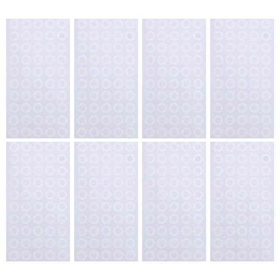 1000pcs White Reinforcement Stickers Self Adhesive Hole Labels for Ring Binders