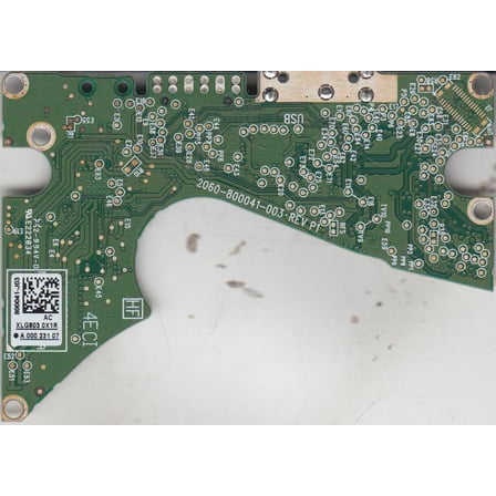 WD30NMZW-11GX6S1, 800041-J03 AC, WD USB 2.5 PCB