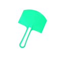 thumbnail image 1 of Curved Plastic Putty Knife Hollow Handle Putty Scraper for Putty Paint Plaster Putty Painting, 1 of 9