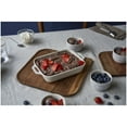 thumbnail image 3 of STAUB Ceramique 1 L Ceramic Rectangular Oven Dish, White, 3 of 4