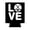 Love, variant on 1 Pack - Hockey Squad Drink Cooler Sleeve