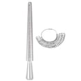 thumbnail image 1 of Juego de herramientas de medición de joyería, medidor de dedo, mandril de anillo, tamaño Reino Unido, 1 of 12