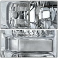 thumbnail image 5 of Headlight Assembly Fits For 2008-2010 for Ford For F-250 Super Duty 2008-2010 for Ford For F-350 Super Duty 2008-2010 for Ford For F-450 Super Duty Driver and Passenger Side, 5 of 5