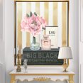 thumbnail image 3 of Glam & Fashion Parfum Boudoir III - Toile Encadrée Chic & Luxe, 3 of 3