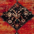 thumbnail image 4 of SAFAVIEH Vintage Hamadan Samia Traditional Area Rug, Orange/Multi, 10'6" x 14', 4 of 8