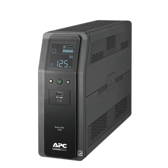 APC BR1350M2-LM sistema de alimentación ininterrumpida (UPS) Línea interactiva 1.35 kVA 810 W 10 salidas AC APC BR1350M2-LM