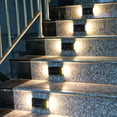 thumbnail image 4 of Luz solar nocturna para exteriores, luz de pared para jardín, impermeable, 2 LED, luz arriba y abajo, luz decorativa para exteriores, luz de pared para patio, 4 of 4