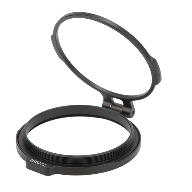 Fugacal ND Filter Holder,Lens Filter Holder Sturdy Durable Quick Switch Multi Sizes Convenient Lens Adapter Ring for Wide Angle Prime Zoom,Lens Filter Holder