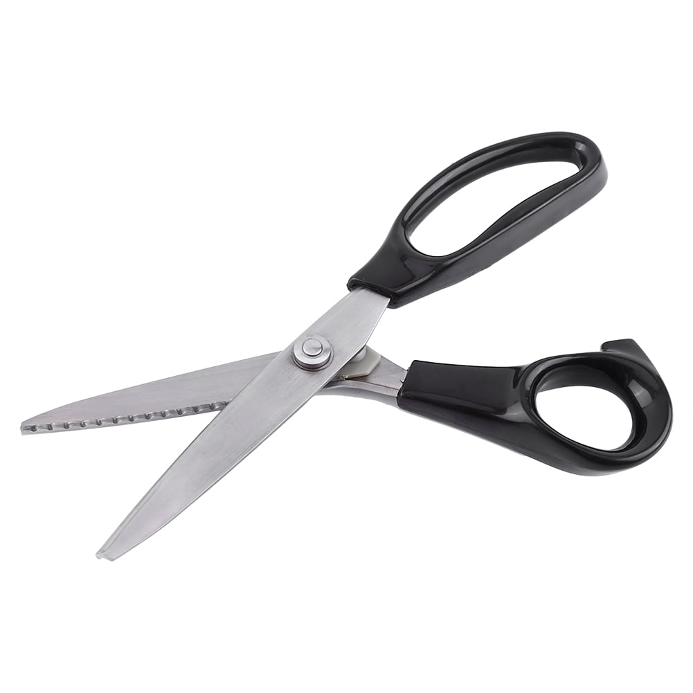 OTVIAP Fabric Decorative Round/Triangle Edge Pinking Shears Scissors