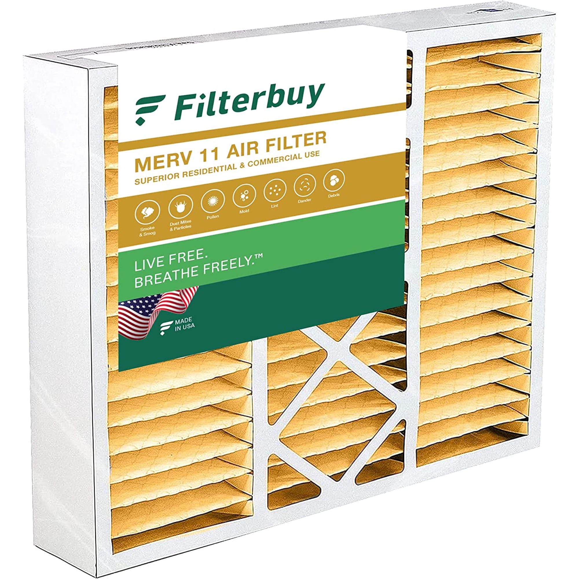 Filterbuy 19x20x4 MERV 11 Pleated HVAC AC Furnace Air Filters for Bryant,  Carrier, Day u0026 Night, and Payne (1-Pack) | Walmart Canada