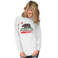 thumbnail image 4 of Flag Long Sleeve Tees Shirts T-Shirts CA Love Bear California Vacation Souvenir, 4 of 6