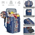 thumbnail image 5 of Exotic Mandala Insulated Cooler Backpack - 20L Leakproof Waterproof Backpack Cooler, Long-Lasting Insulation, Lightweight for Travel, Classic Boho Floral Design, 5 of 6