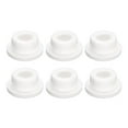 thumbnail image 1 of Unique Bargains 6 Pcs White Plug Holes, T22 Rubber Button Plug for 21mm/0.83' Hole, 1 of 6