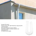 thumbnail image 4 of Flexible Rain Gutter Downspout Extension, Prevent Splashing Block Design, 20 to 59 Inch Extendable Thickened Down Spout Drain Extension for Rainwater Drainage, 4 of 7