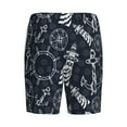 thumbnail image 4 of Picia Anchor and Lighthouse Pajama Shorts for Men, Men's Pajama Bottoms, Sleepwear,Short Pajama Pants-X-Large, 4 of 9
