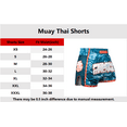 thumbnail image 2 of Fluory Men Women Kids Thai Boxing Short Fairtex Shorts MMA shorts Mechanical Printing Design Boxing Pants Shorts embroidery, 2 of 6