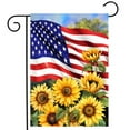 thumbnail image 2 of Briarwood Lane American Sunflowers Garden Flag, 2 of 4