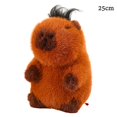 thumbnail image 1 of Capybara Plush Toy Stuffed Animal Doll Soft Fluffy Capybara Throw Pillow, 1 of 5