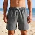 thumbnail image 2 of XEGLSBU Mens Swim Trunks 9 Inch with Compression Liner Summer Swim Trunks Lightweight Beach Shorts with Pockets for Surfing Swimming Black Size L, 2 of 7