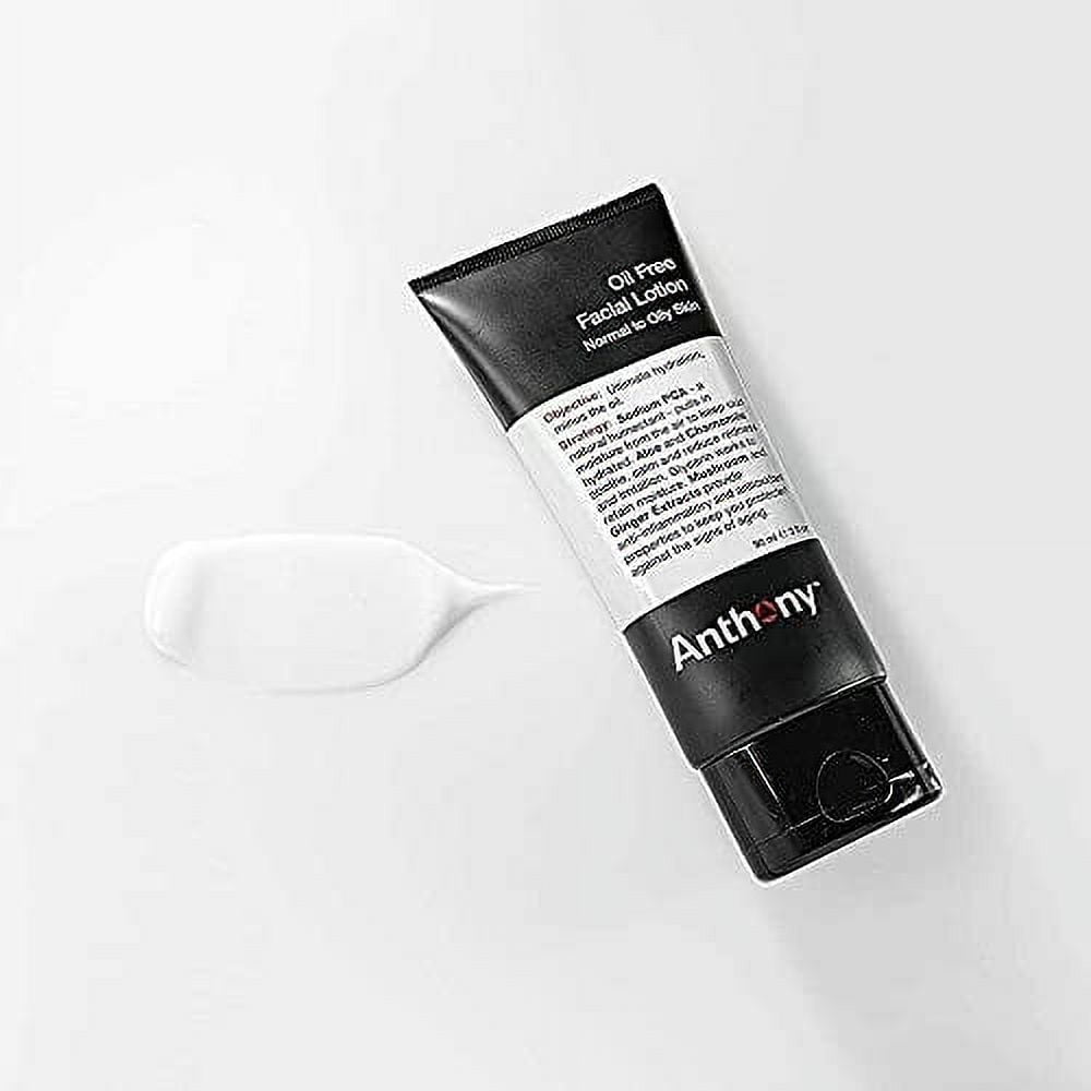 Anthony Oil Control Facial Lotion, Hydrating Facial Moisturizer for Men, 3 fl oz