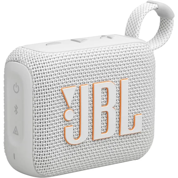 Restored JBL Go 4 Ultra-Portable Waterproof Dustproof Bluetooth Speaker 7 Hours Go4 White (Refurbished)