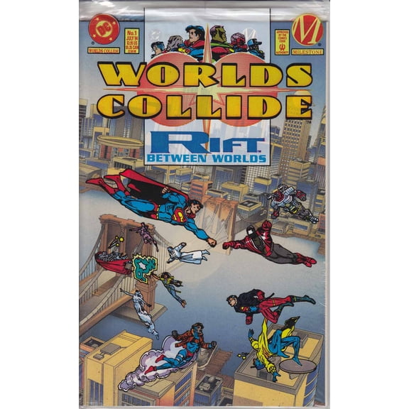 Worlds Collide #1 (in bag) VF ; DC Comic Book