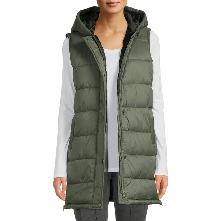Swiss Tech Women's and Plus Hooded Tunic Vest