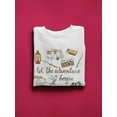 thumbnail image 3 of Let The Adventure Begin Design Sweatshirt Men -Image by Shutterstock, Male Medium, 3 of 4
