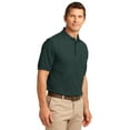 thumbnail image 4 of Port Authority Tall Silk Touch Polo with Pocket-2XLT (Dark Green), 4 of 4
