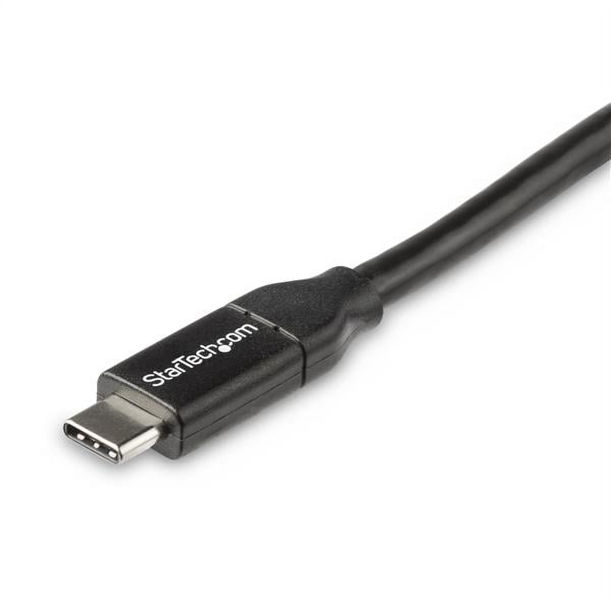 USB-C to USB-C Cable w/ 5A PD - M/M - 0.5 m - USB 2.0 - USB-IF Certified