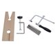 thumbnail image 1 of 1 Set 3-In-1 Professional Jeweler's Saw Set Jewelry Tools Saw Frame 144 Blades Wooden Pin Clamp Woo, 1 of 5