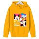 thumbnail image 3 of Sudadera con capucha con estampado de Mickey Mouse y el pato Donald para niños, ropa para niñas y niños, jersey de moda para exteriores para niños, 3 of 5