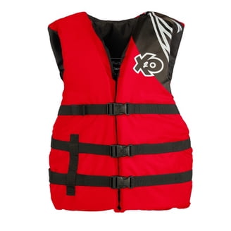 X2O U.S. Coast Guard Approved Type II Adult Life Jacket, 4-Pack