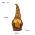 thumbnail image 2 of Muñeca De Gnomo De Halloween, Juguetes Para Niños, Calabaza, Muñeca Sin Rostro, Enanos, Festival, Bar, Fiesta En Casa, Decoración, Adornos De Halloween Cateissary FN006824-04, 2 of 6