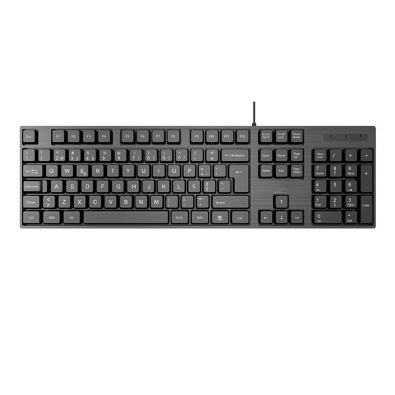 Mechanical Keyboard Hot Swappable Gaming Keyboard Corded Keyboard 104 Keys