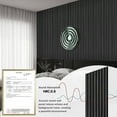 thumbnail image 5 of UNISOAR 94.5" x 12.6" Wood Slat Acoustic Panels Decorative 3D Sound Absorbing Wall Paneling (2 PCS), 5 of 11