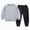 Light Gray, variant on 12-18 Months Baby Boy Sweatshirt and Pants Set Casual Outfit Long Sleeve Fall Winter 2PCs Toddler Clothes Set Fall Winter Set for 0 6 12 18 24 M 1t 2t 3t 4t 5t 6t